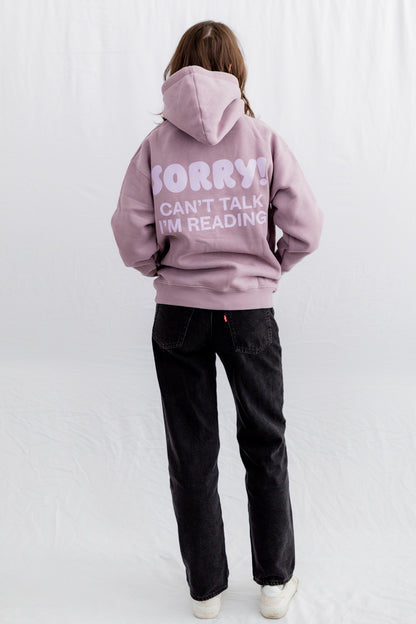 Sorry! Hoodie - Purple