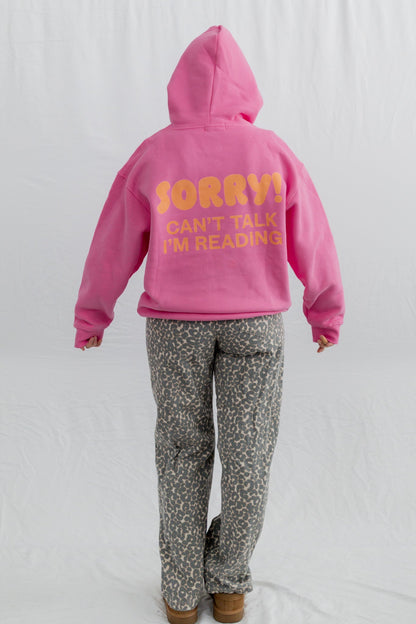 Sorry! Hoodie - Pink