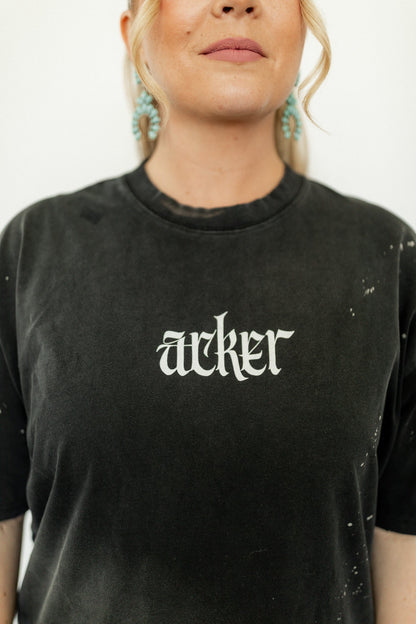Acker - Metal Slinger - Distressed tee